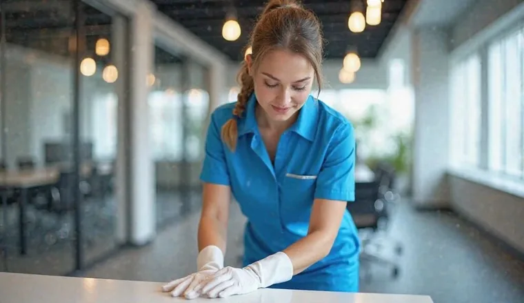 Commercial office cleaning service